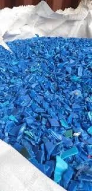 HDPE Blue Drum Regrind Bulk Supply Wholesale Rate