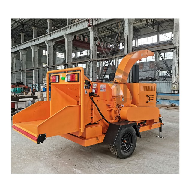 Heavy Duty Diesel Powered Whole Tree Wood Chipper Shredder - Best Price Bulk Supplier