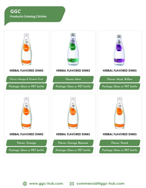 Herbal Flavored Drinks from Wholesale Supplier with Competitive Pricing