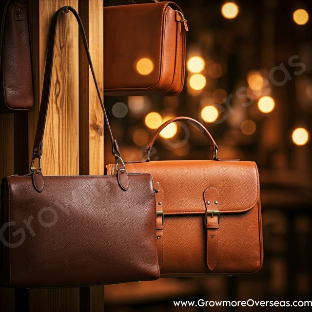 Leather Handbags for Sale from Growmore Overseas