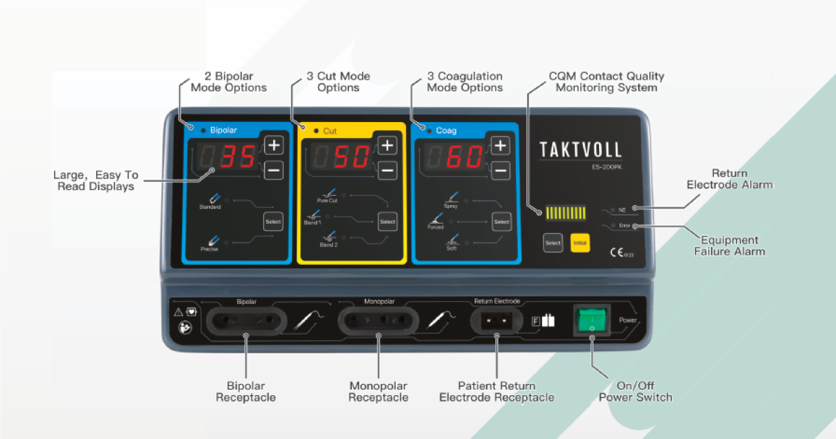 Muti-function Electrosurgical Generator 400w - Surgical Instrument, Wholesale Rates