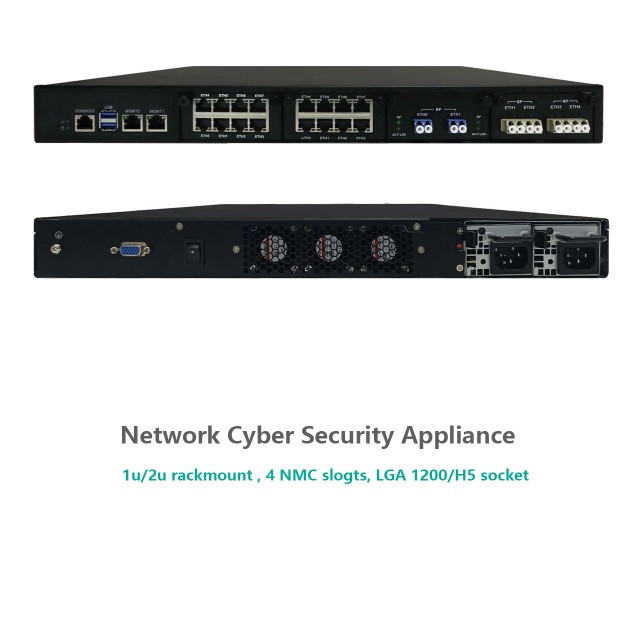 Network Security Appliance Supports LGA1200 Socket CPU