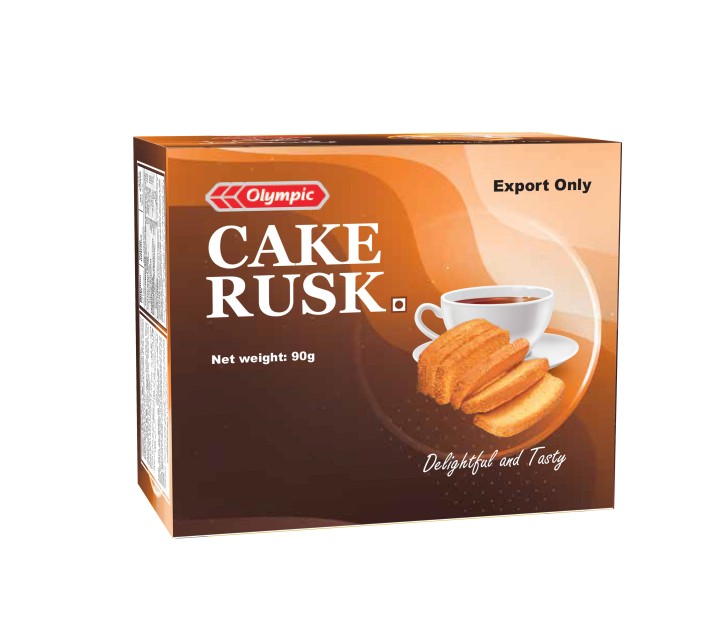 Olympic Cake Rusk at Crispy, Twice-Baked Snack in 90, 130, 290 gm