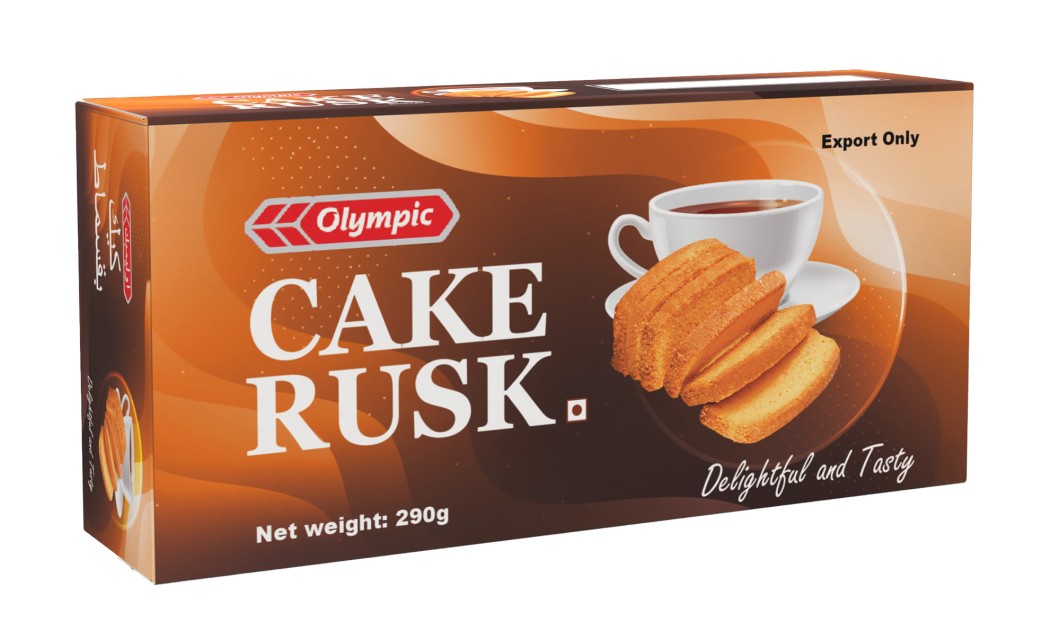 Olympic Cake Rusk at Crispy, Twice-Baked Snack in 90, 130, 290 gm