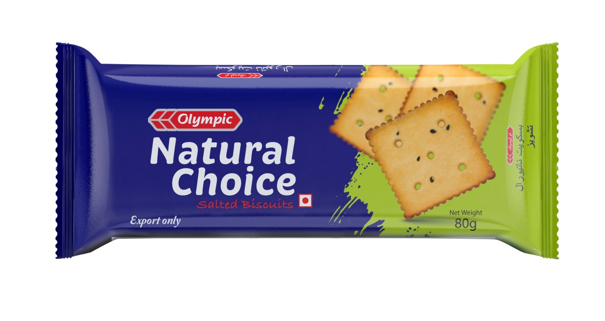 Olympic Natural Choice Biscuits, Nutritious Snack, Standard Size