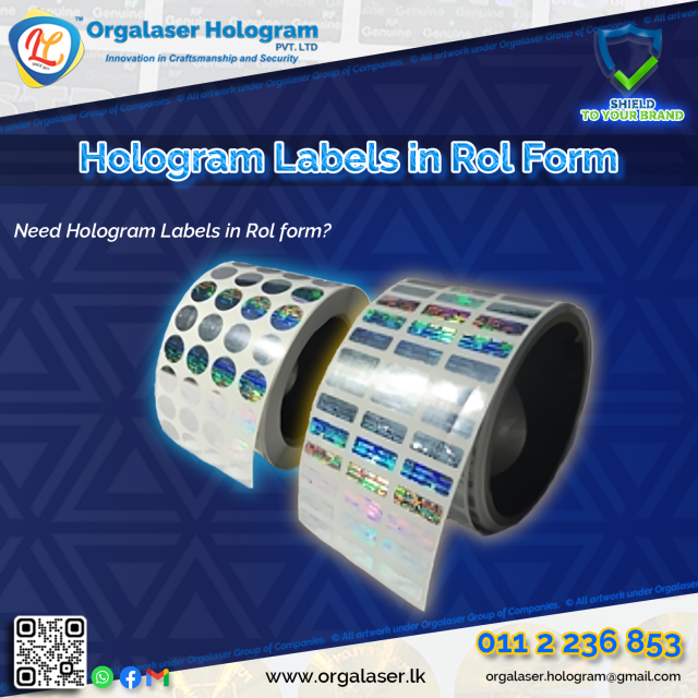 Security Hologram Labels for Brand Protection and Tamper Evidence Wholesale