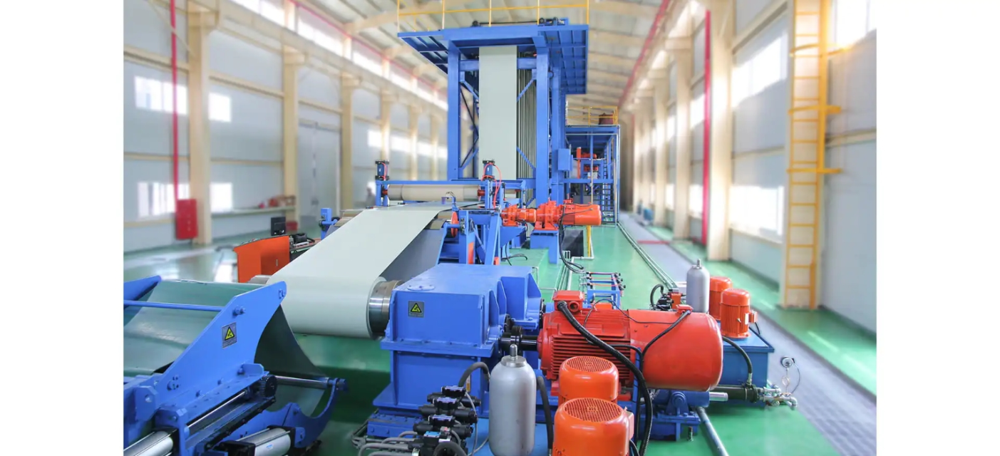 Steel/Aluminum Coil Coating Line with PLC Control and PVDF Coating Options