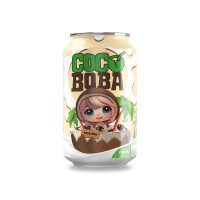 330ml Vinut Original Coco Boba Drink Coconut Milk Tea with Tapioca Pearls