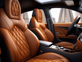 Custom-made High-quality PVC Car Leather for Car Seats and Sofas