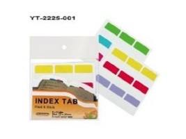 Self-Adhesive Index Tab at Durable, Pre-Cut, Easy Peel & Stick