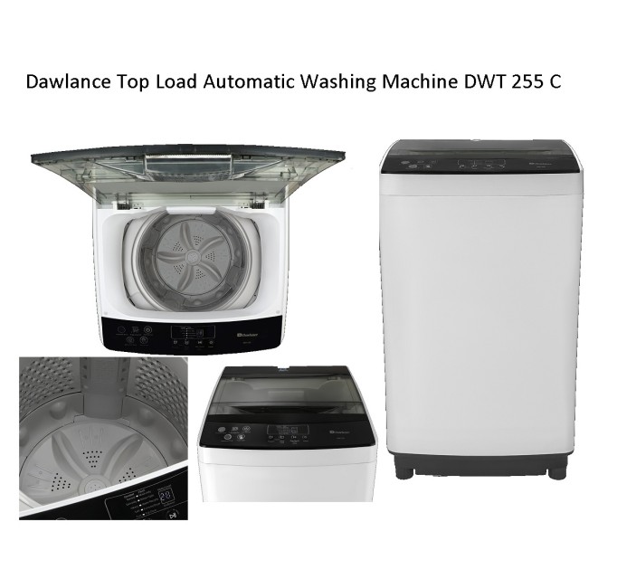 Top Loaded Fully Automatic Washing Machine DW-255 with 30 Kg Capacity