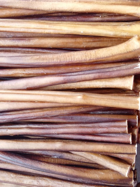 100% Natural 6 inch Bully Sticks - Dog Chews for Healthy Teeth