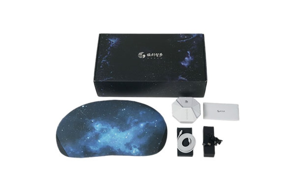 AI Smart Pillow Starry Sky Pillowcase - Sleep Aid with Neck Protection & Breathing Regulation