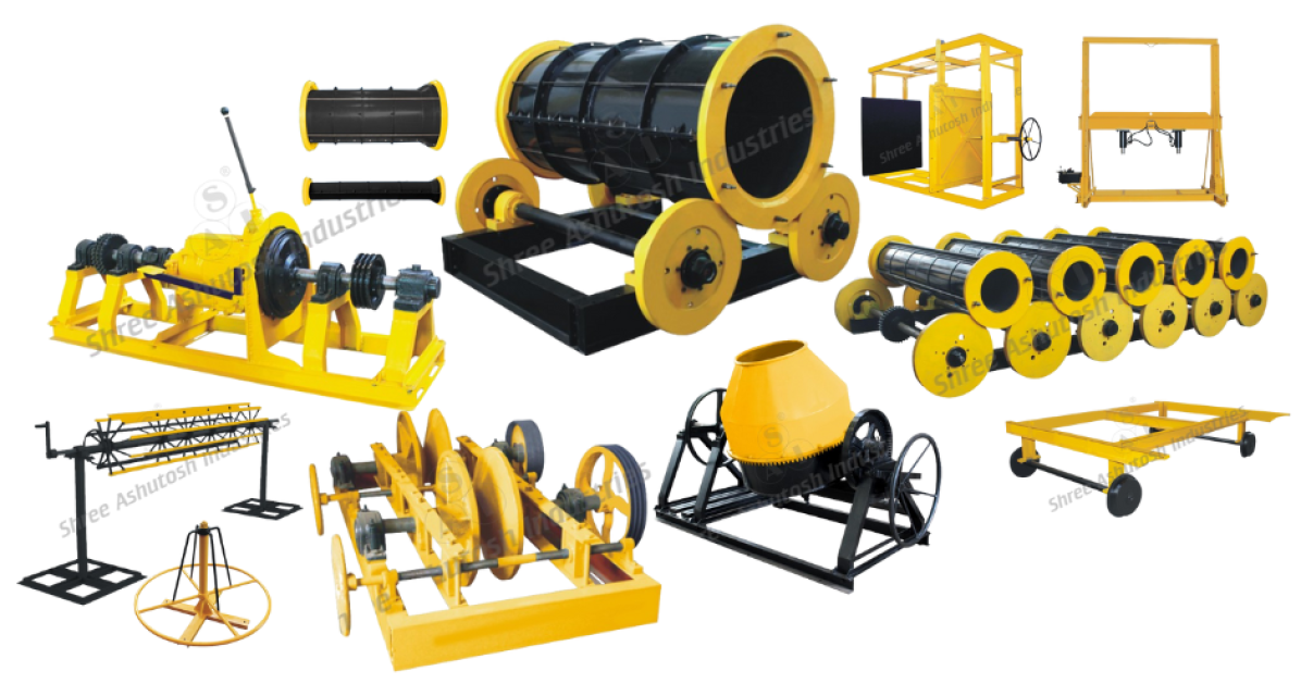 Cement Pipe Making Machine at Best Price - Direct RCC, Hume Pipe Moulds