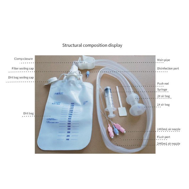 Disposable Sterile Drainage Bag Kit - Standard Edition for Efficient Waste Management