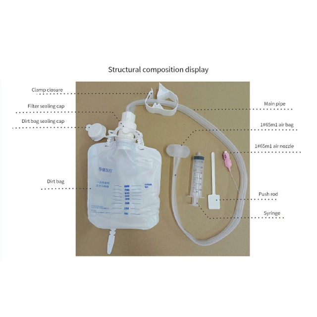 Disposable Sterile Drainage Bag Kit - 800ml, Surgical Use from Wholesale Supplier