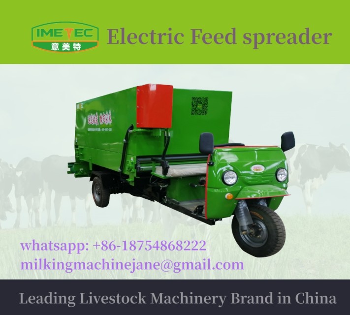 Self-Walking Cow Feed Spreader for Dairy Farms - Best Price, Wholesale Rate