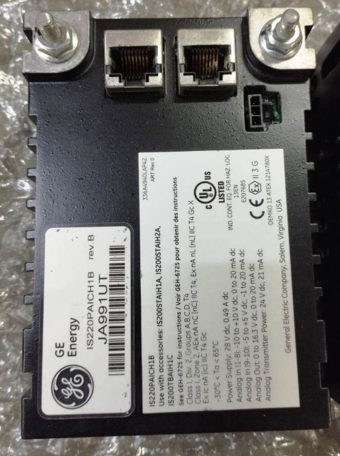 GE Analog Input Output Module IS220PAICH1B - Premium Performance for Turbine Control