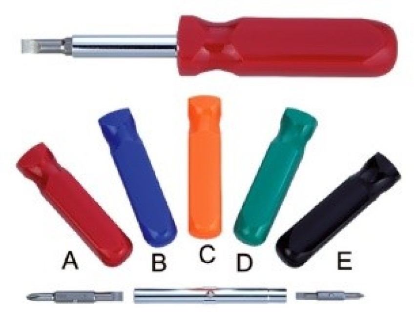 Interchangeable Screwdriver - 6 in 1 from Bulk Supplier, Best Price Available