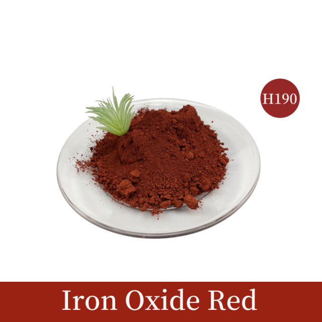 Iron Oxide Pigment Red H190 for Paint Coating Concrete Bricks - Competitive Price