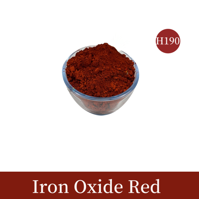 Iron Oxide Pigment Red H190 for Paint Coating Concrete Bricks - Competitive Price