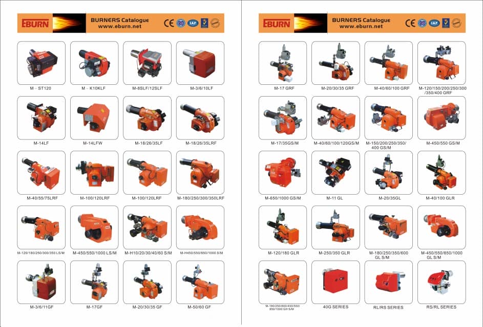 ONE-STAGE LIGHT OIL BURNER M-14LF - Industrial Heating Solution