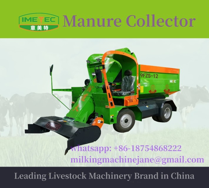 Cow Manure Collector - IMECTC Self-Walking Cleaning Machine for Efficient Dung Disposal