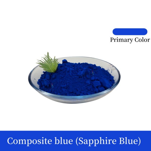 Ron Oxide Blue Powder Pigment for Cement Bricks Coatings - Baolan Model