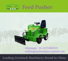 Feed Pusher Model 33, Green, 700kg, Flexible, Energy-Saving for Cow Farms