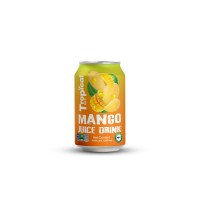 Tropical Sky OEM Mango Juice - 100% Natural in 330ml Can