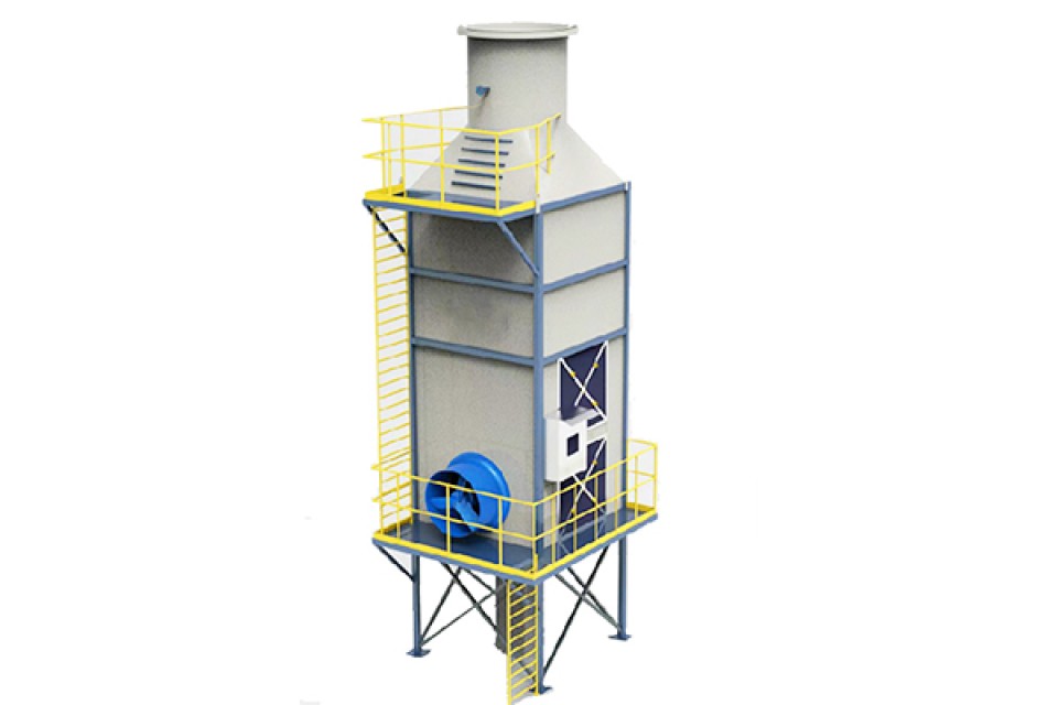 Waste Incineration Flue Gas Treatment System for Black Smoke & Odor Purification