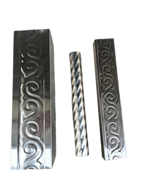 304/201 Stainless Steel Square Tube with Auspicious Cloud Design – Wholesale Supplier