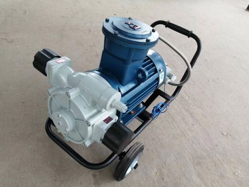 Anti-explosion Fuel Pump AHCB-2-400 – Self-Priming, Safe Fuel Transfer, Blue Color