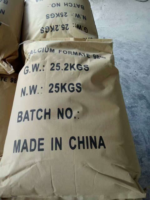 Calcium Formate - 98% Model, White Powder, Industrial & Animal Feed Additive