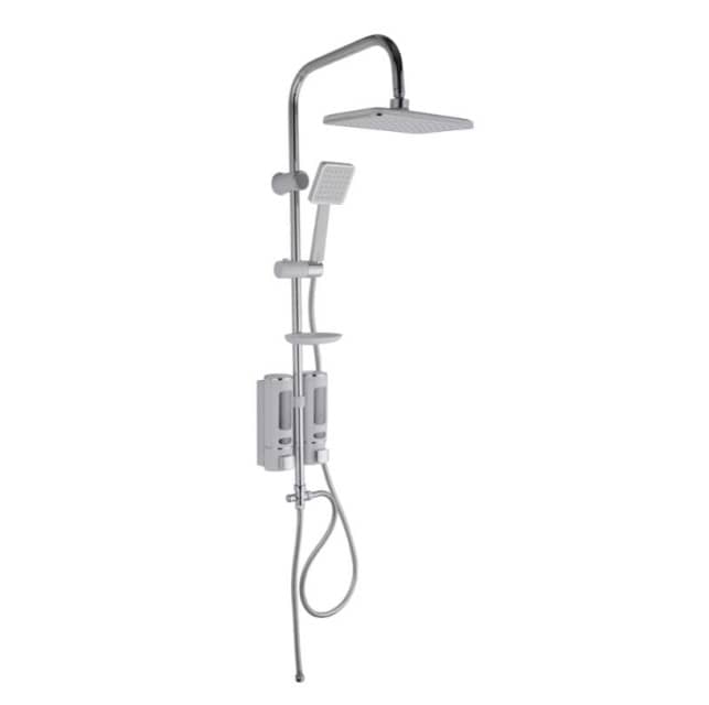 Classic Aluminum Plated Stainless Steel Shower Kit for Wholesale