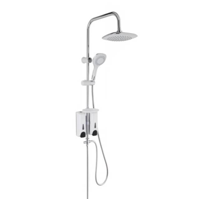 Classic Aluminum Plated Stainless Steel Shower Kit for Wholesale