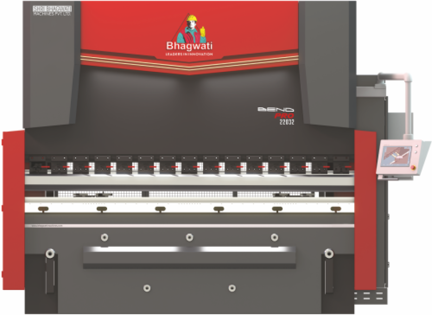 CNC Press Brake - Bend Master, Automatic CNC Sheet Bending Machine with 500 Ton Capacity