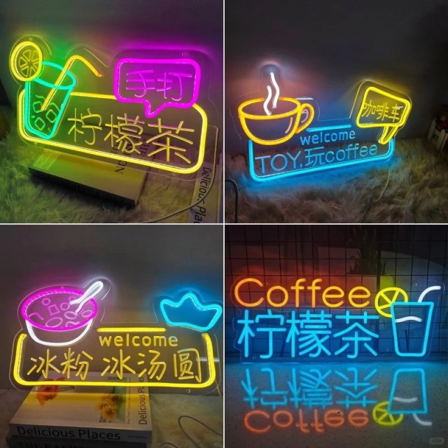 Customized Neon Sign LED Lighting Letters – Modern Style, AA Grade