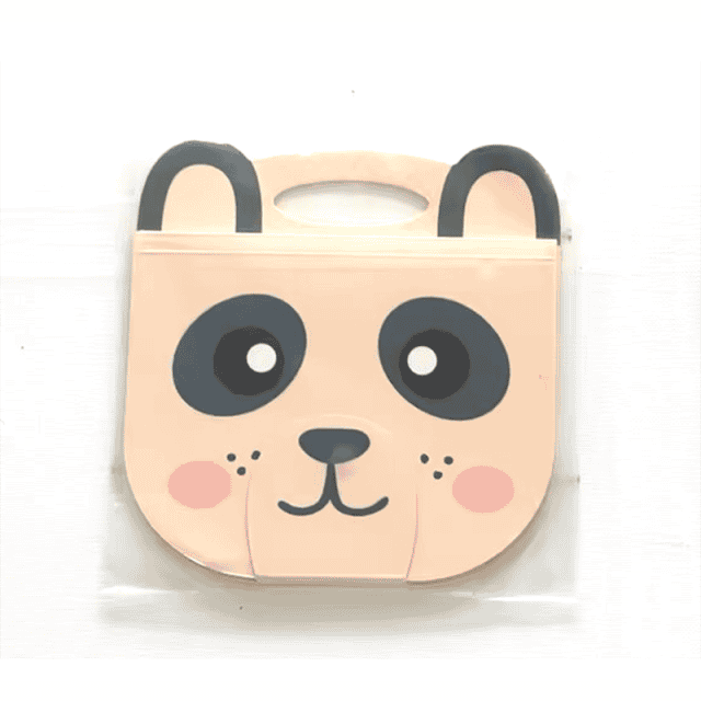 Cute Animal Shape Handle Notepad