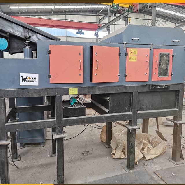 Eddy Current Metal Sorter WL-600 – Non-Ferrous Metal Sorting Machine for Recycling & Waste Management