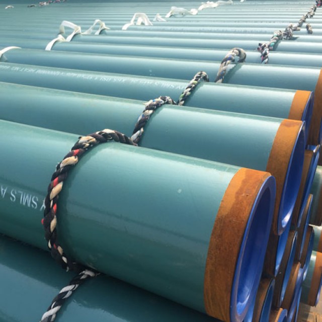 FBE Anti-corrosion 3LPP HDPP 2PP 3PP Coating Seamless Pipe for Fluid Transport