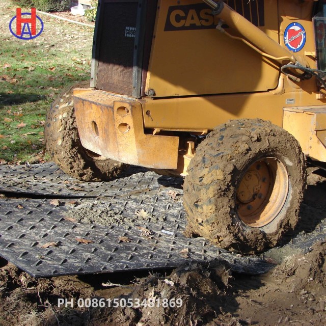 HDPE Ground Protection Mat - Heavy Duty 4x8ft, Custom Sizes & Colors