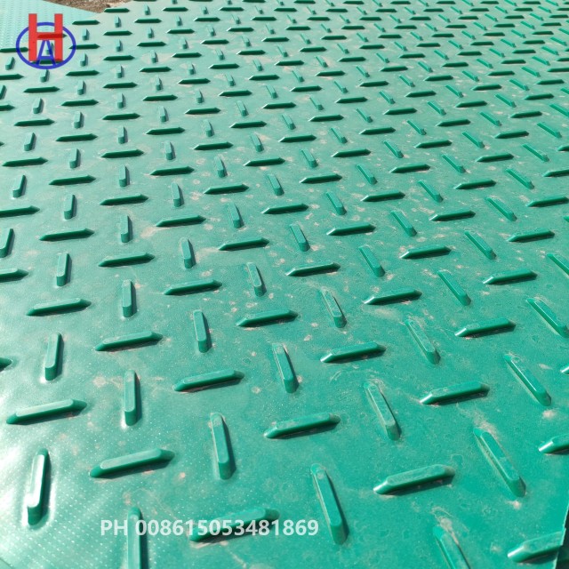 HDPE Ground Protection Mat - Heavy Duty 4x8ft, Custom Sizes & Colors