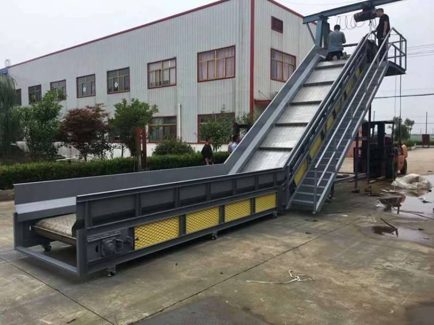 Heavy Duty Chain Conveyor WL-800 - High-Capacity Conveyor for Bulk Materials