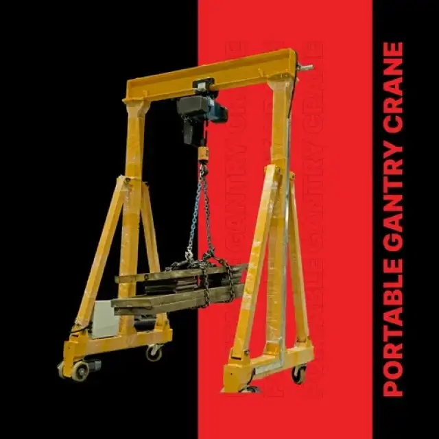 Jib Crane 0.5-5 Ton – Electric Pillar Mounted, 20 Feet Jib, 3 Ton Lifting Capacity