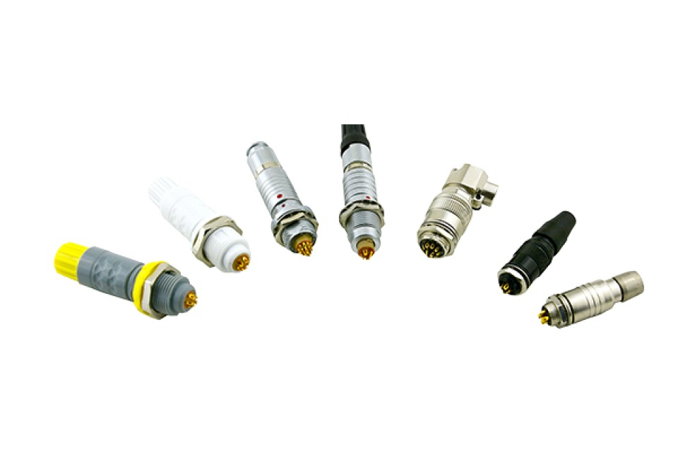 Push-Pull Self-Locking Connector SZCNT02 Series for Industrial Use