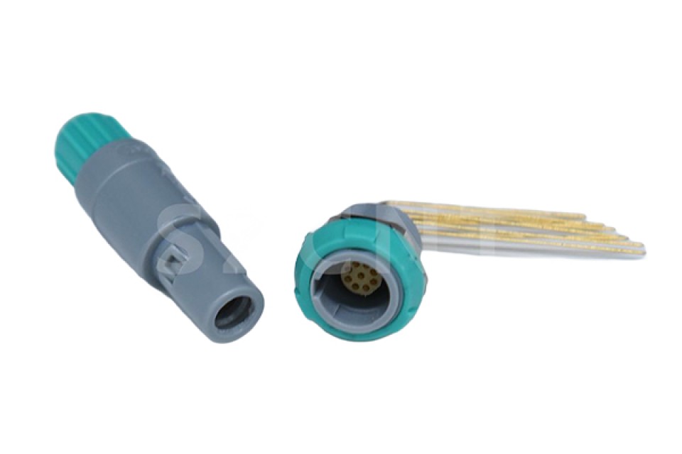 Push-Pull Self-Locking Connector SZCNT02 Series for Industrial Use