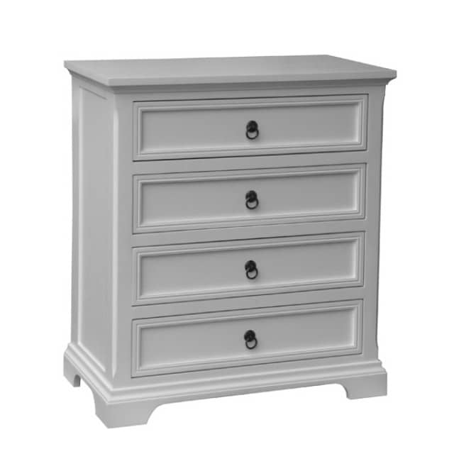 White Pine Bedside Cabinet - Minimalist Design and Practical Storage, High-Quality Materials,