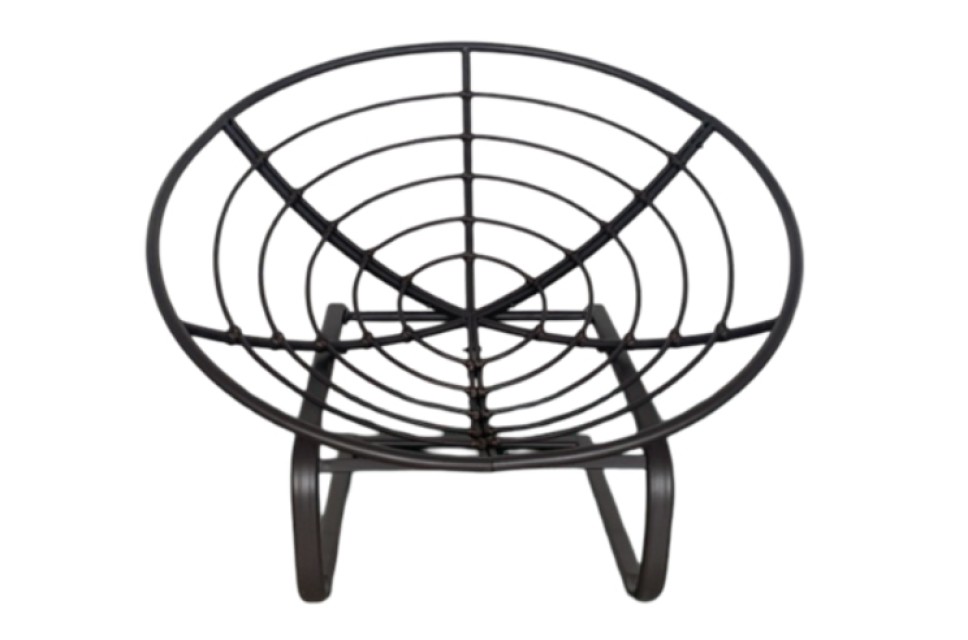 Single Spring Radar Chair - Outdoor Seating with Iron Frame and Spring Base