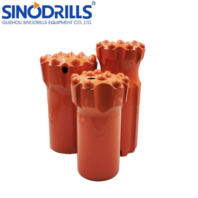 Sinodrills T45 Rock Drill Button Bits For Efficient Drilling - 102mm